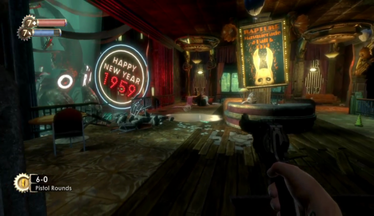 The Dark yet colorful dampness of Bioshock