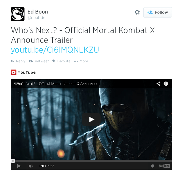Who's Next? - Official Mortal Kombat X Announce Trailer 