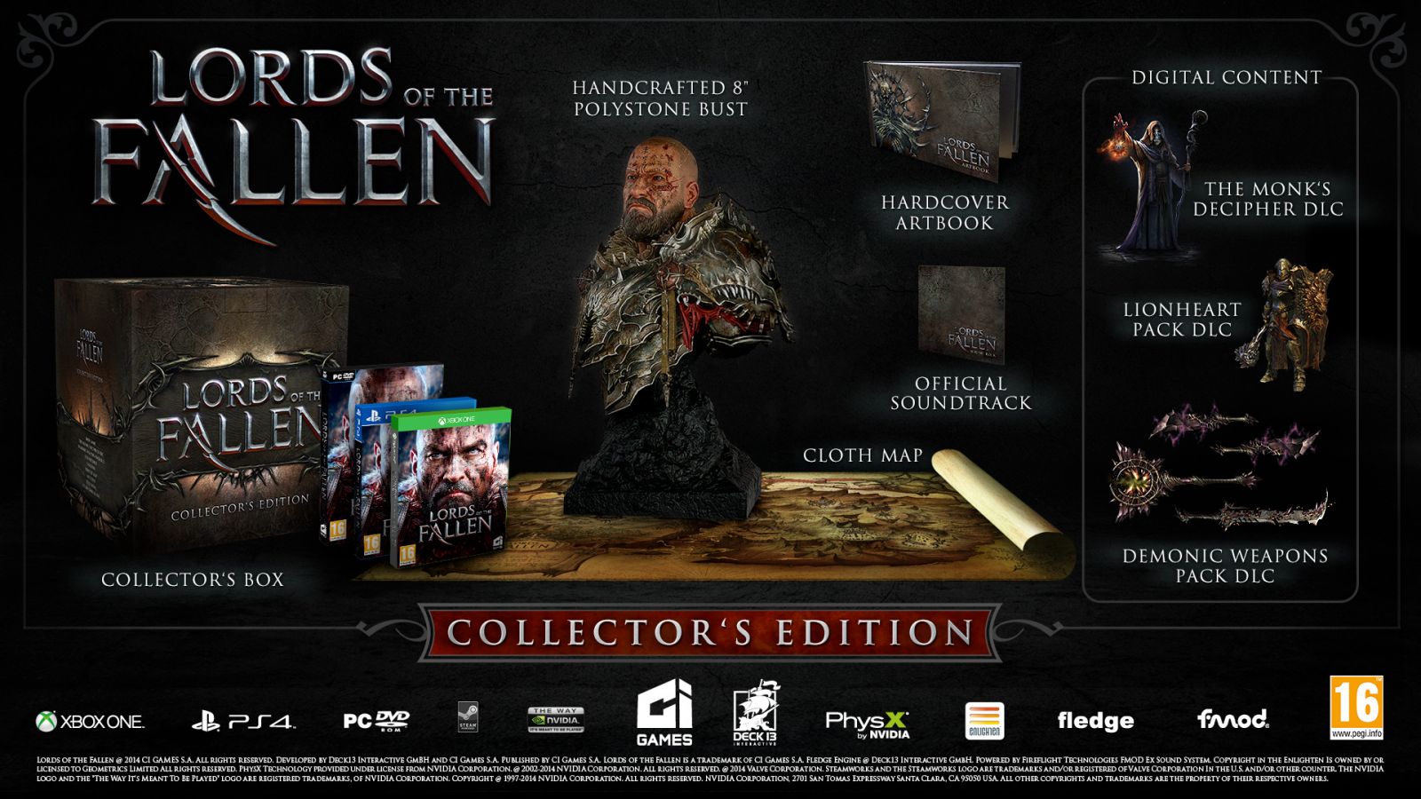 Lords Of The Fallen - Limited Edition /xbox One