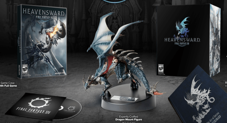 FFXIV HEAVENSWARD コレクターズエディション フィギュア FINAL FANTASY XIV: Heavensward Collector's Edition release