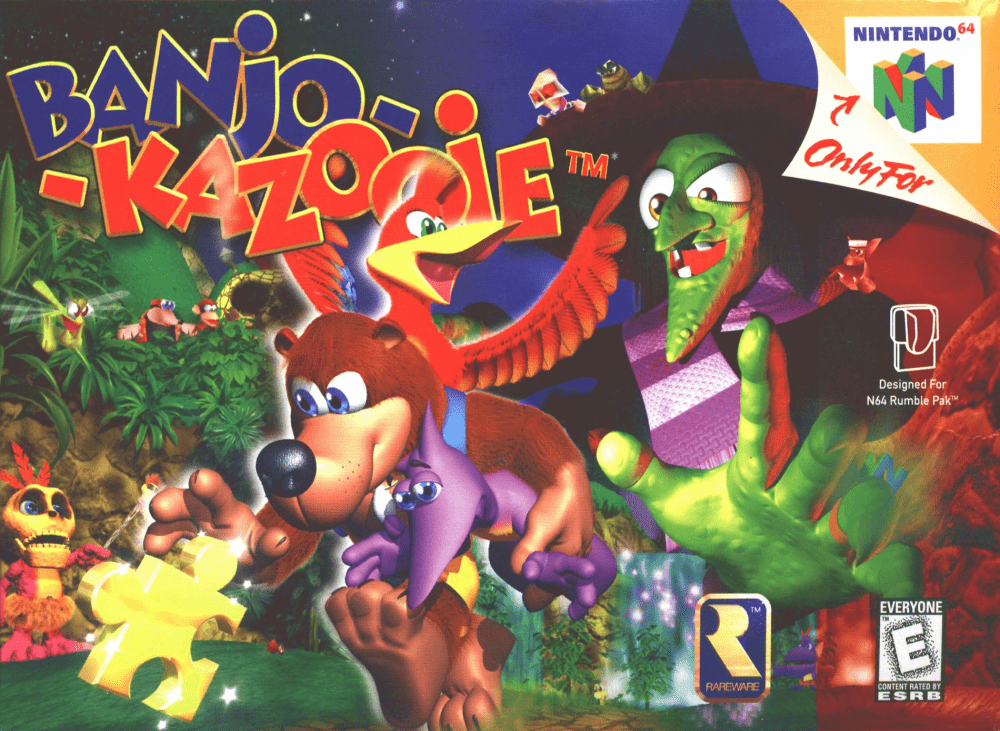 banjo-kazooie_boxart_north_america | The Outerhaven Banjo-Kazooie, Moon Studios