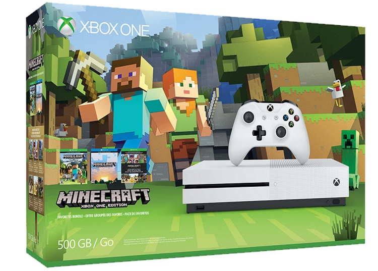Watch out blockheads, a new Xbox One S Minecraft bundle is