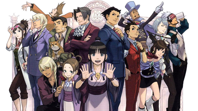 All Ace Attorney Characters  Phoenix wright, Ace, Attorneys