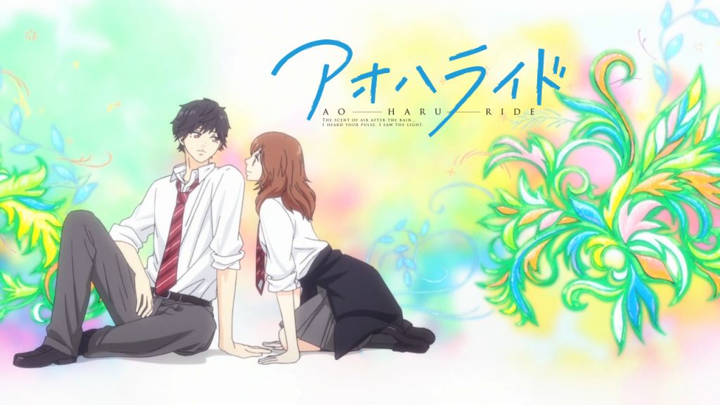 Kou and Futaba moments part 1 (Ao Haru Ride) 