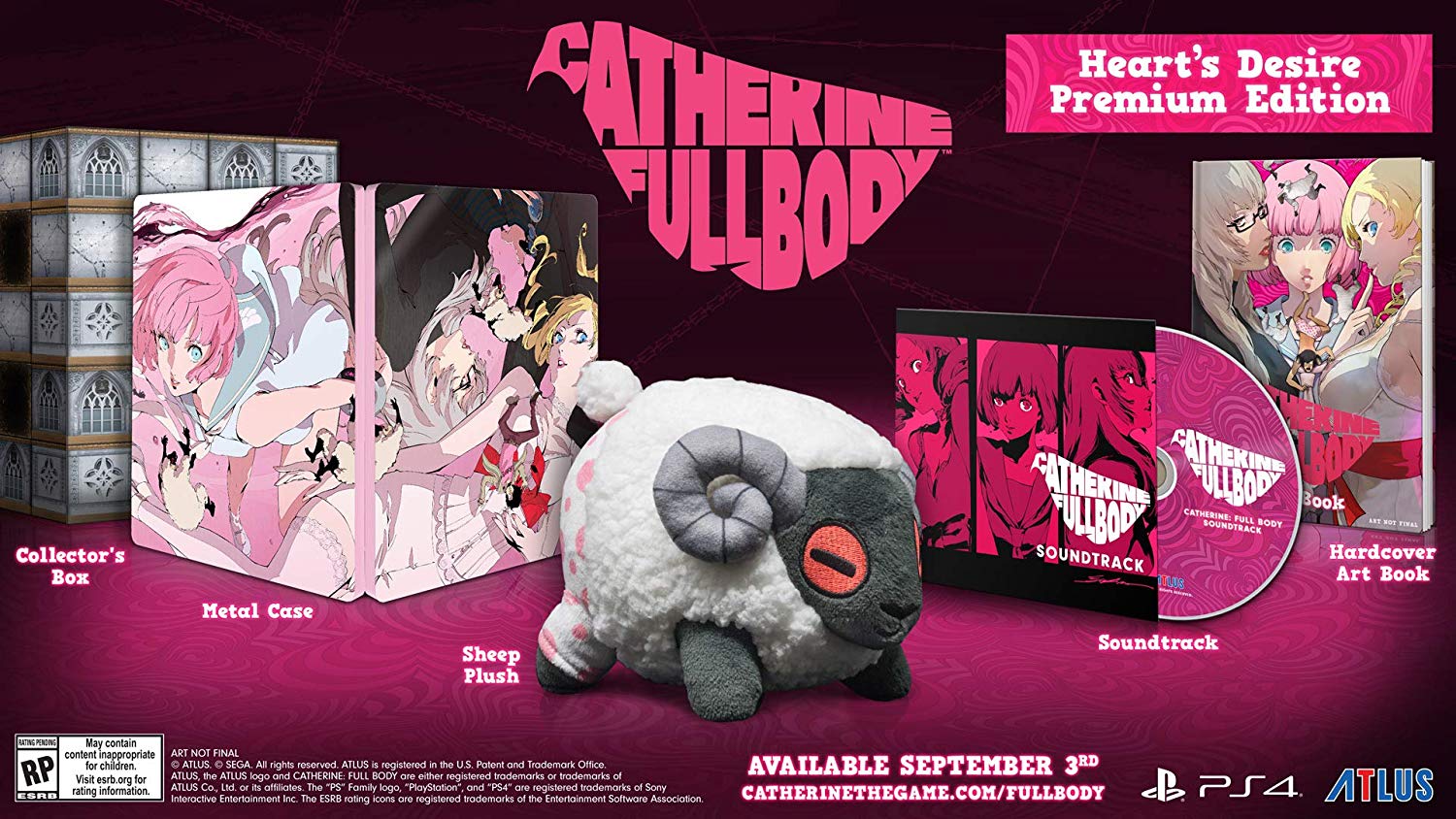 Catherine Full Body Heart’s Desire Premium Edition | The Outerhaven Catherine Full Body Heart’s Desire Premium Edition