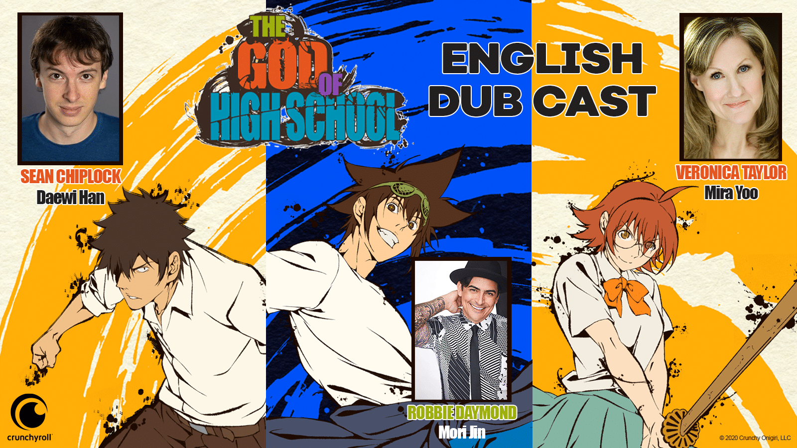 Interviews with the English Voice Cast of The God of High School