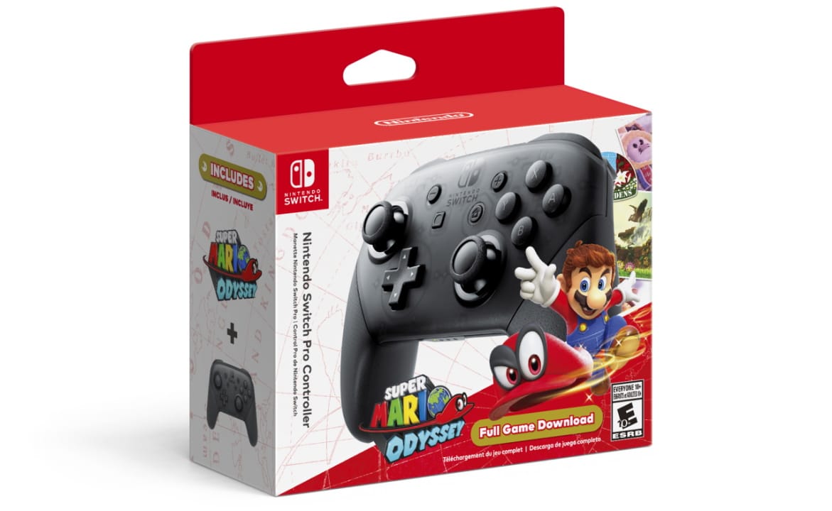 Nintendo switch best sale plus mario odyssey