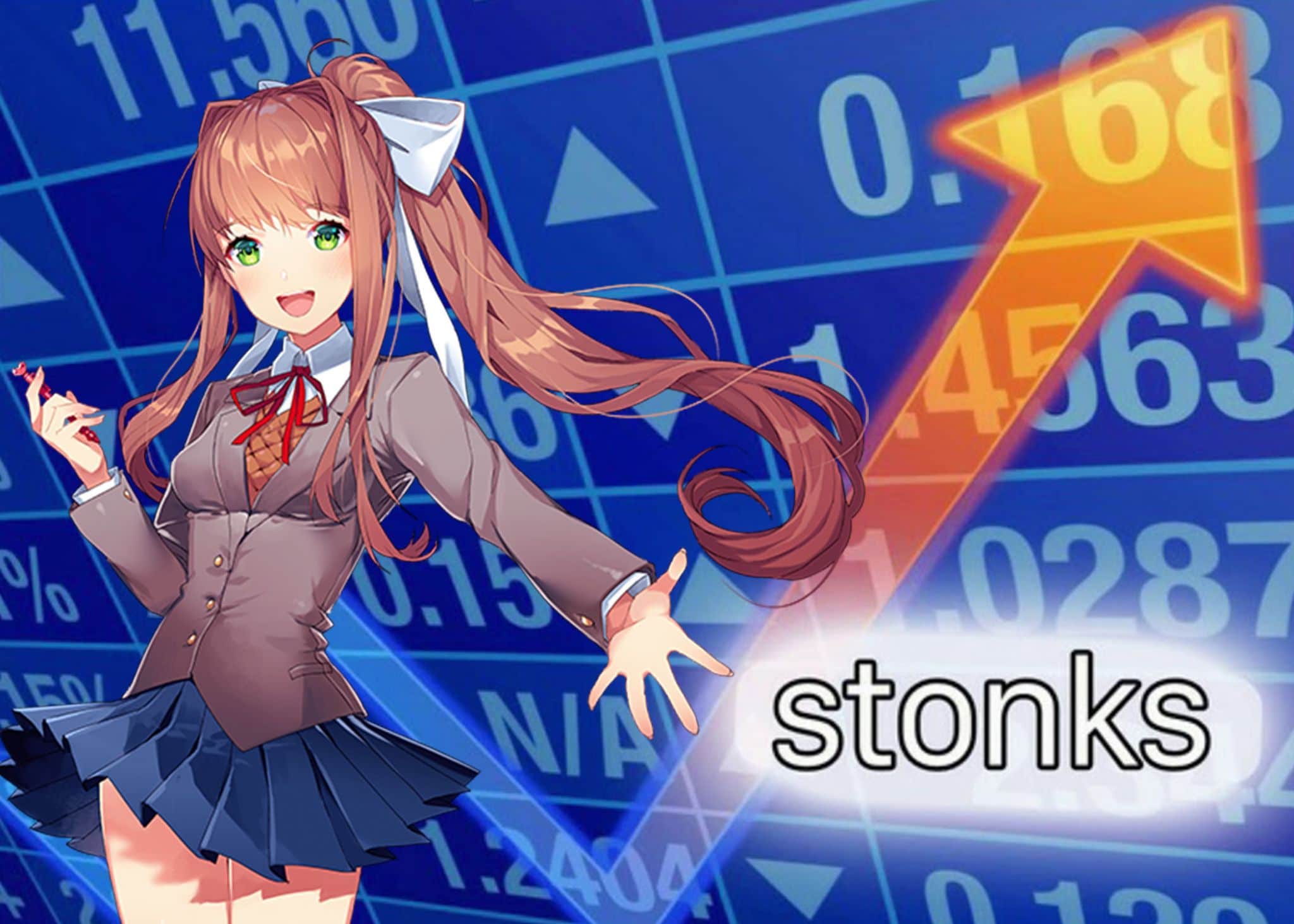 How to Unlock the “Stonks” Trophy in Doki Doki Literature Club Plus