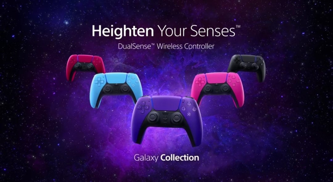 PlayStation adds new colors to the DualSense controller line-up, official PS5 faceplates revealed