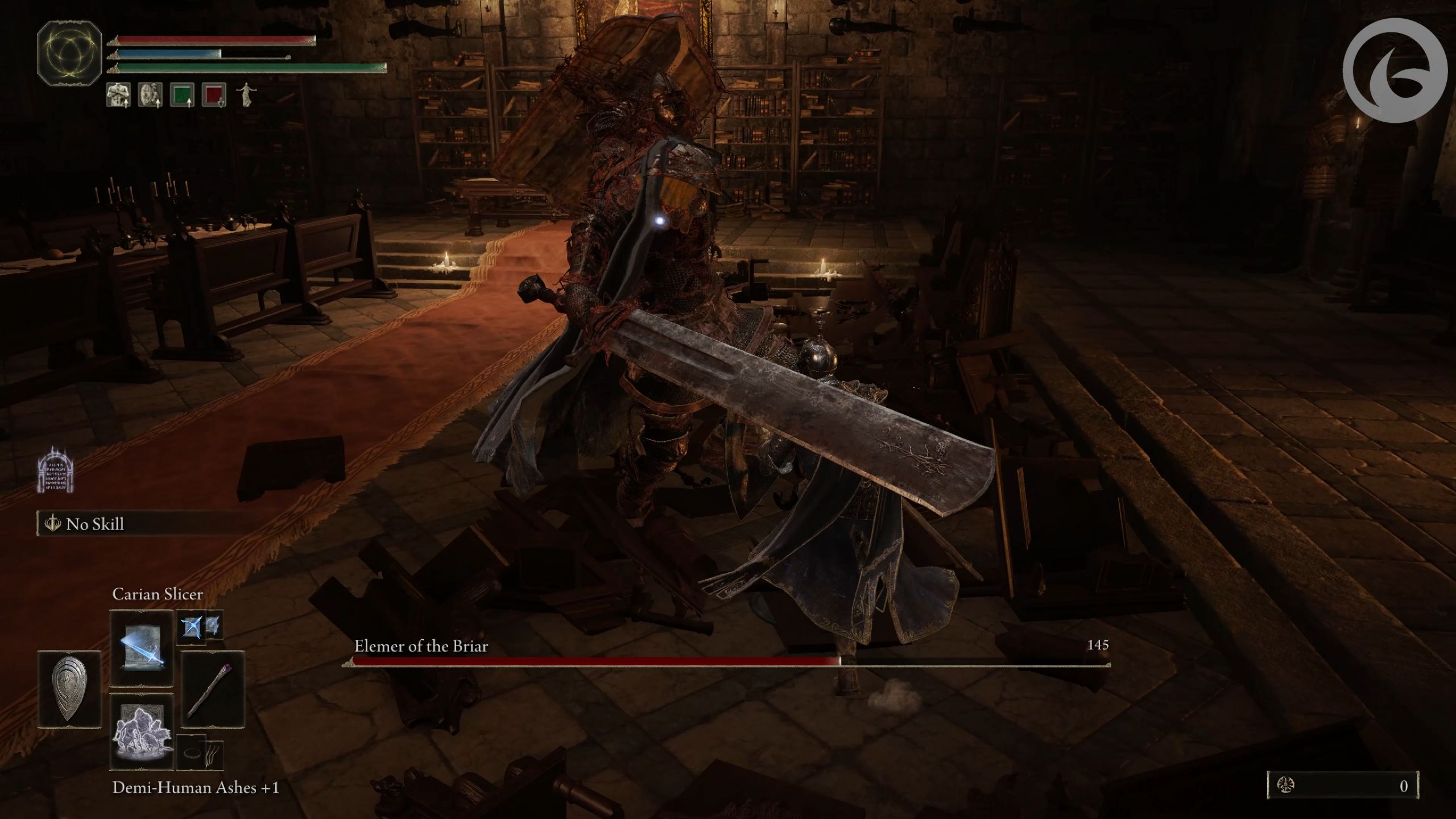 Elden Ring Elemer of the Briar Boss Fight Video The Outerhaven