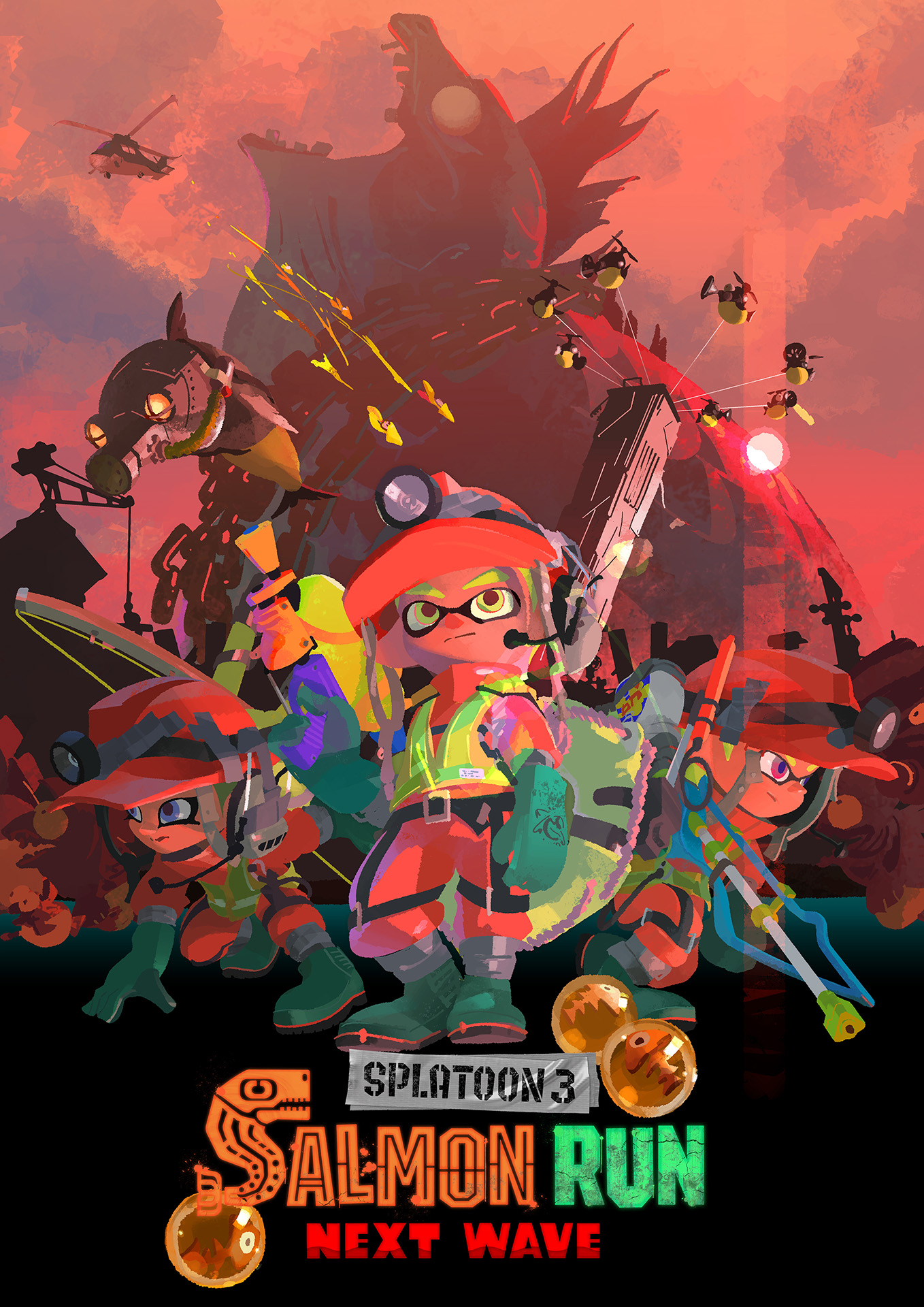 Salmon Run Next Wave Comes to Splatoon 3