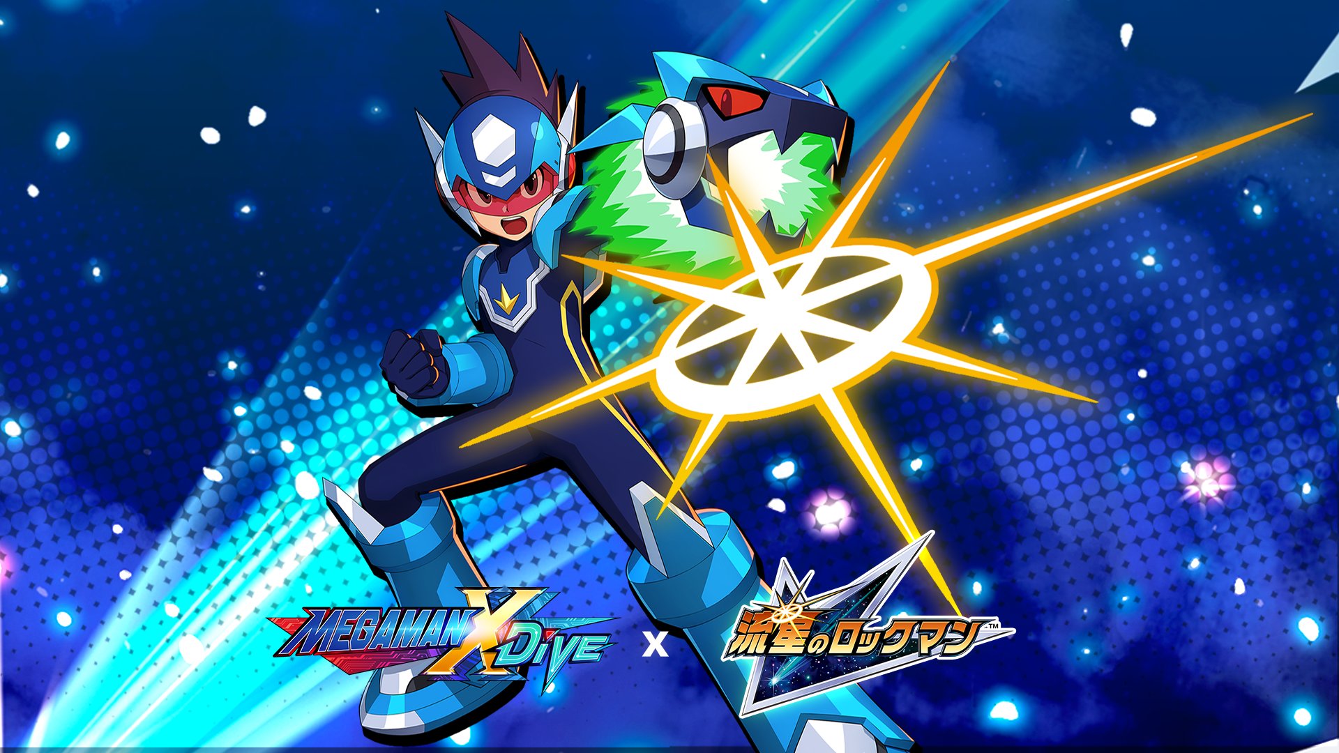 Mega Man Star Force Characters Arrive on Mega Man X DiVE Mega Man Star Force Characters Arrive on Mega Man X DiVE