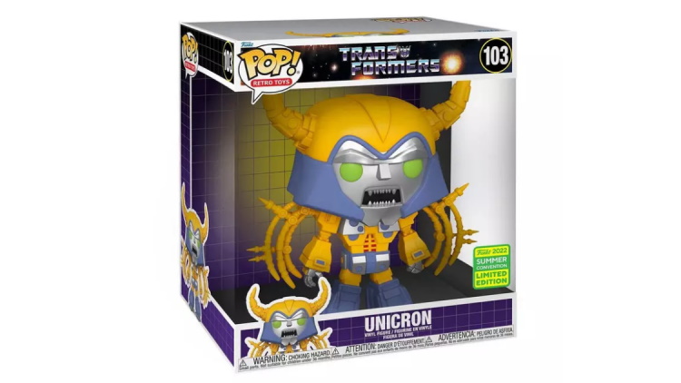 Funko POP Retro Toy Transformers Unicron 750x422