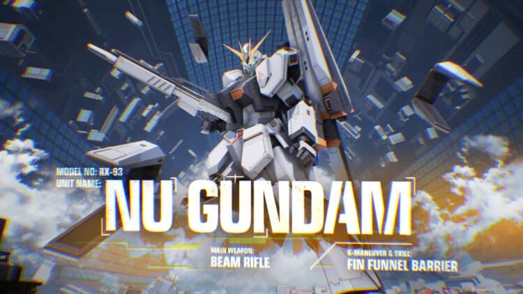 GUNDAM EVOLUTION - Season 2 Mobius Nu Gundam