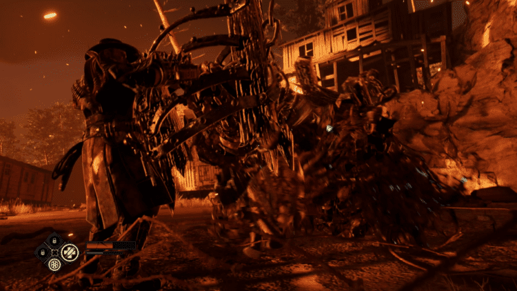 Evil West - Moving On Jesse decapitates the biggest vampire he could find.
