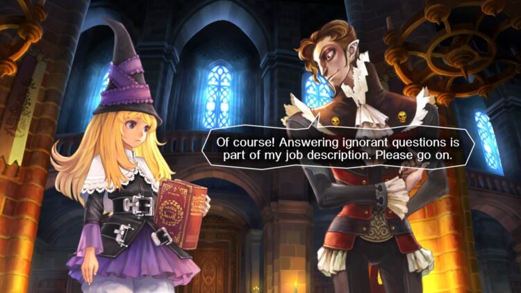 GrimGrimoire OnceMore Cutscene | The Outerhaven GrimGrimoire OnceMore Devil Vanillaware NIS America