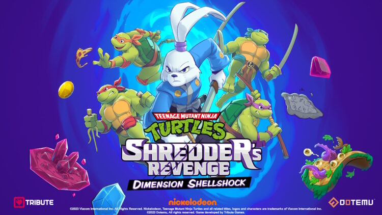 TMNT Shredders Revenge Dimension Shellshock DLC keyart