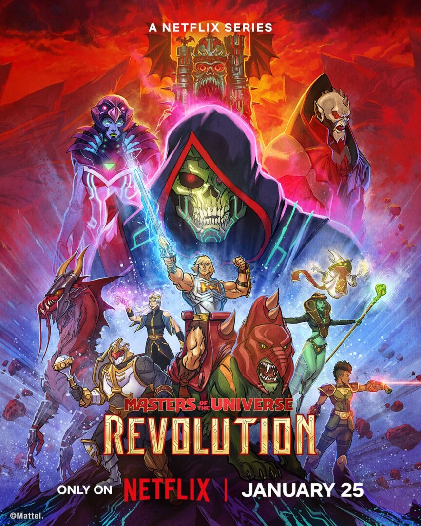 masters-revolution-poster | The Outerhaven Masters of the Universe Revolution Revelations Teela He-Man Skeletor Hordak She-Ra