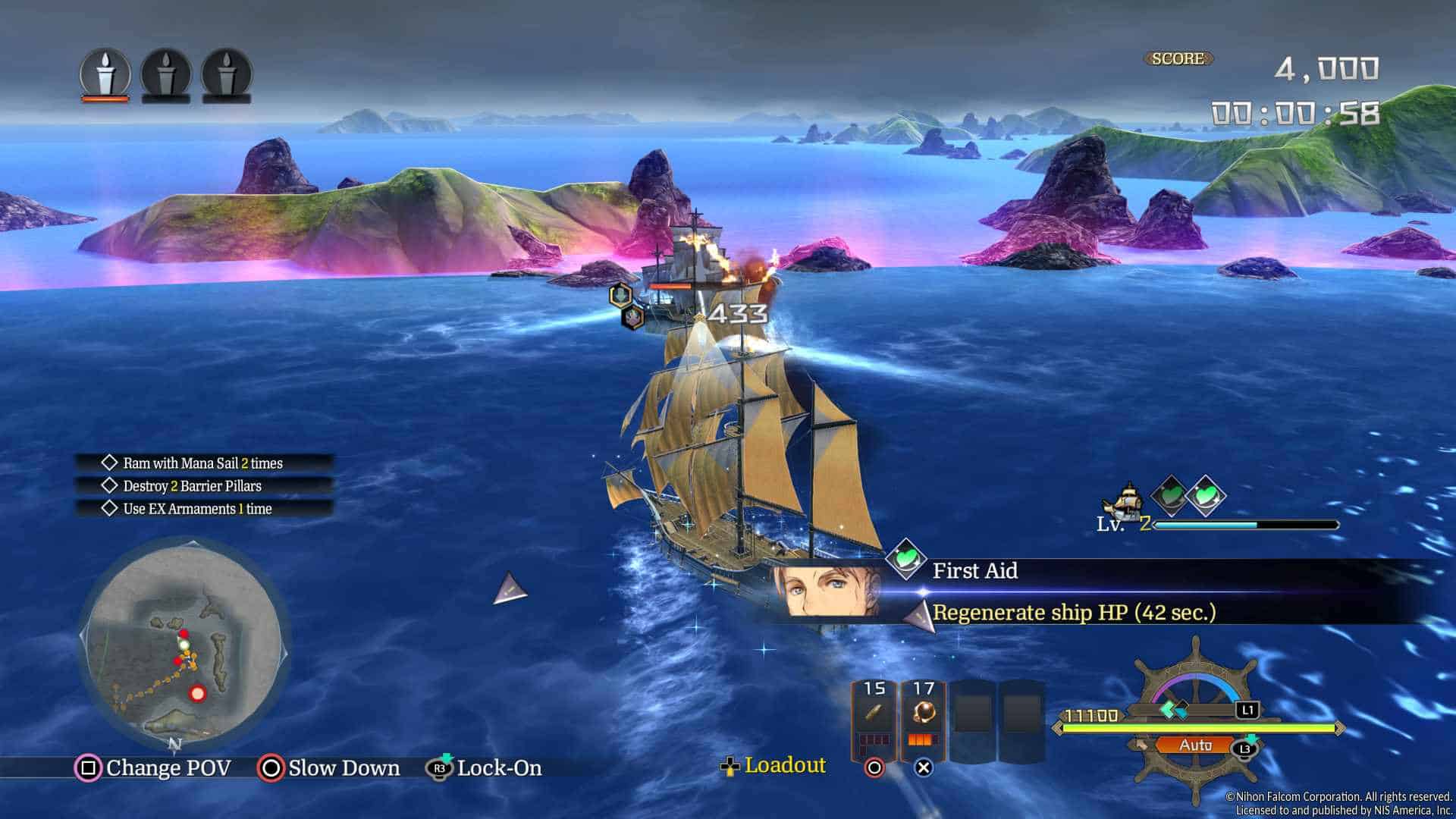 Ys X: Nordics Ship destroy | The Outerhaven