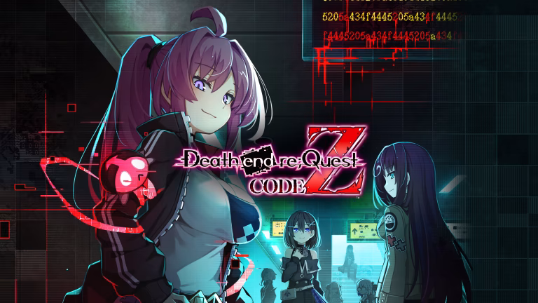Logo and key art for Death End re;Quest: Code Z