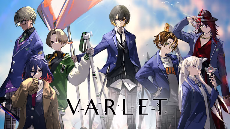 Main logo and key art for Varlet