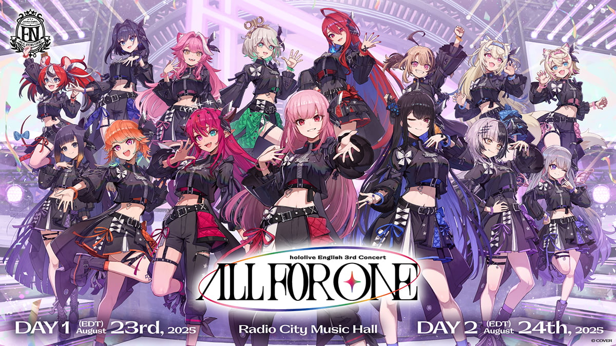 Hololive English 3rd Concert – All For One – A Diamond Stellar